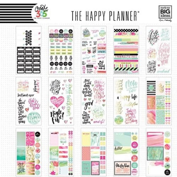 THE HAPPY PLANNER WATERCOLORS STICKERS - Picture 4 of 4